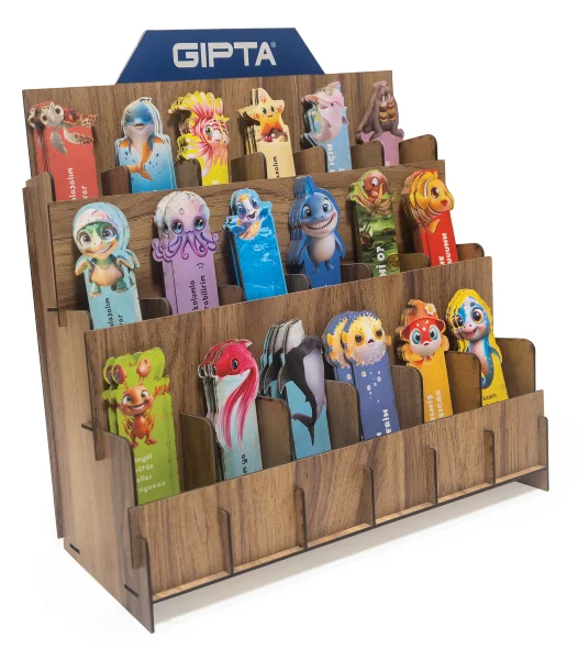 GIPTA KİTAP AYRACI DENİZ CANLILARI 540 LI STAND 9185