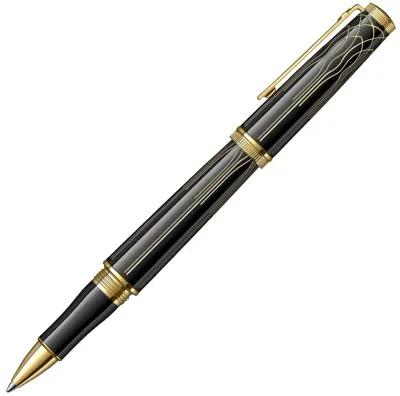 SCRIKSS ROLLER KALEM HERITAGE SİYAH ALTIN