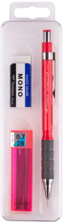 TOMBOW VERSATİL KALEM SH-300 GRIP OKUL SETİ 0.7 KOYU PEMBE KUTULU T-SH-GR83 R7.K3