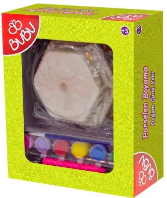 PASİF BU-BU PORSELEN BOYAMA DOĞUMGÜNÜ KEKİ BUBU-PB0017