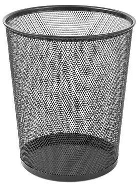 KRAF ÇÖP KOVASI FİLE SİYAH 12L 540G