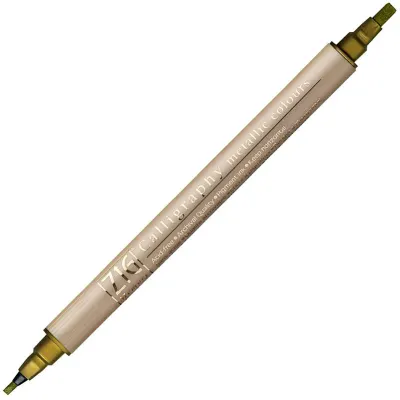 ZIG KALİGRAFİ KALEMİ METALİK MS-8400 101 GOLD