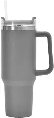 TRENDIX MATARA ÇELİK İÇLİ 750 ML BARDAK GRİ TX-40OZ-750-GRI