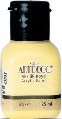ARTDECO AKRİLİK BOYA 25 ML KANARYA SARI Y-070A-3032