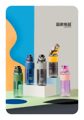 PINKAH MATARA TRITAN 1100 ML SİLİKON PİPETLİ SPORTİF PKH-PJ-772