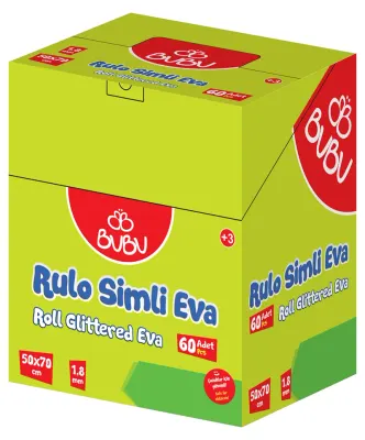 BU-BU EVA 50x70 SİMLİ RULO 60'LI STAND BUBU-EV0023