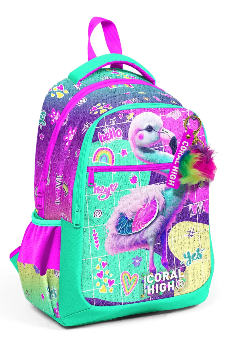 YAYGAN CORAL HIGH SIRT ÇANTA 23647