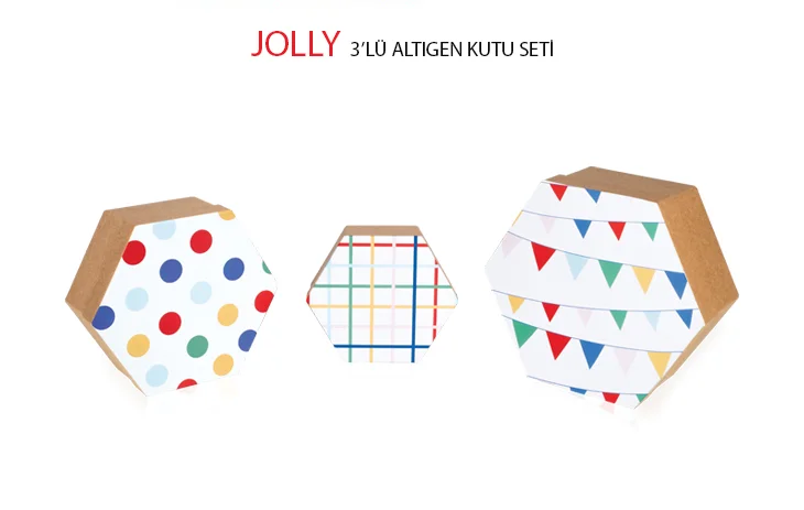 GIPTA JOLLY ALTIGEN 3 LÜ KUTU SETİ 4-BX16700-2161