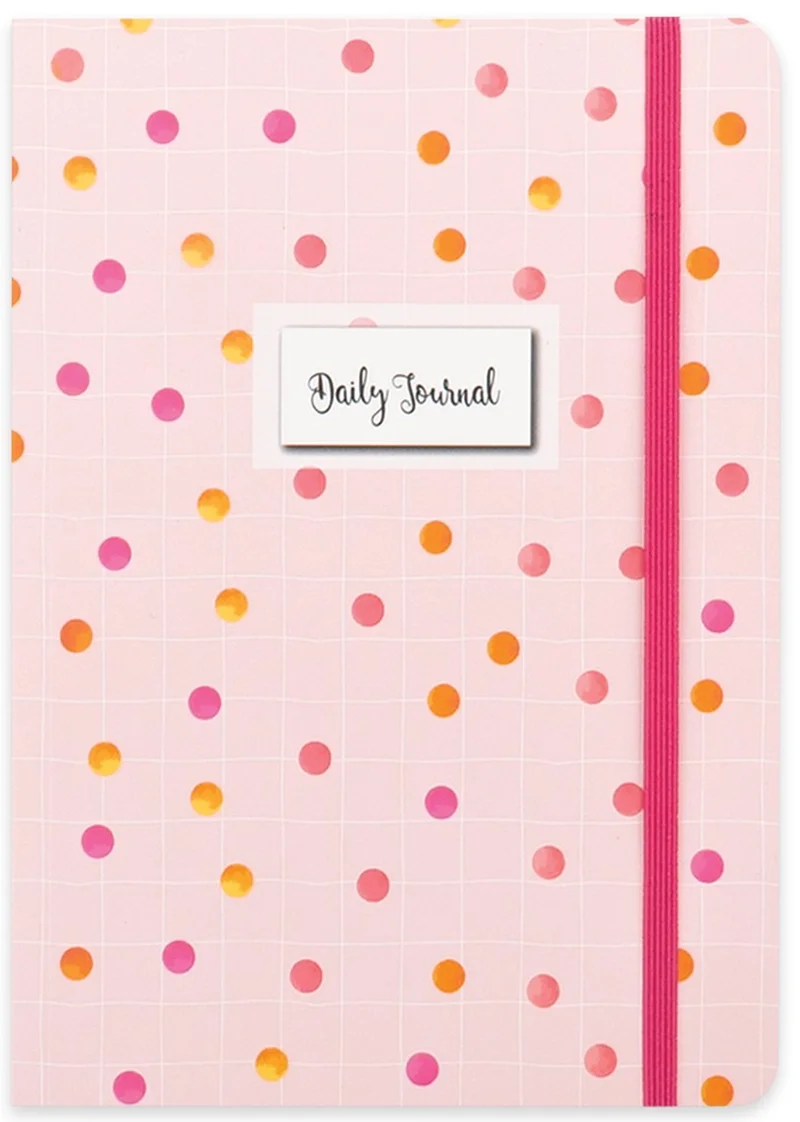KESKİN DEFTER DAILY JOURNAL 14x20 LASTİKLİ CİLTLİ 80 YP. ÇİZGİLİ 383921-99