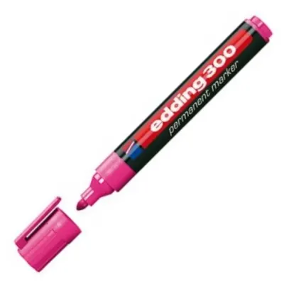 EDDING PERMANENT MARKÖR E-300 PEMBE