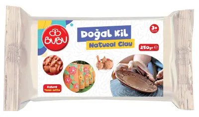 BU-BU DOĞAL KİL KAHVERENGİ 250 GR. BUBU-DK0002