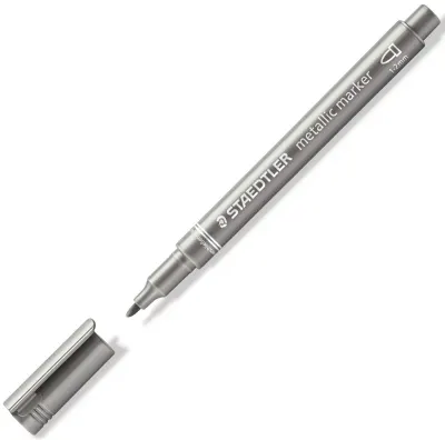 STAEDTLER MARKÖR METALİK GÜMÜŞ 8323-81