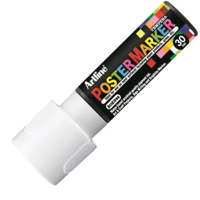 ARTLINE POSTER MARKÖRÜ 30.0 BEYAZ A-EPP-30 WHITE