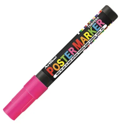 ARTLINE POSTER MARKÖRÜ 4.0 FOSFORLU BEYAZ A-EPP-4 F.PINK