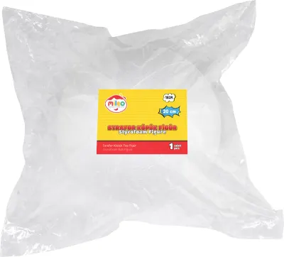 MİLEO STRAFOR KÖPÜK FİGÜR TOP 20CM TEKLİ PK 1856