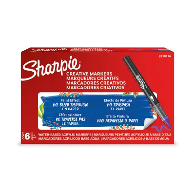 SHARPIE AKRİLİK MARKÖR FIRÇA UÇ LİLA 2218116