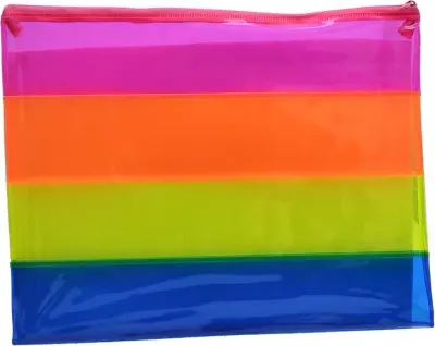 UNICK COLOR FERMUARLI DOSYA A4 RAİNBOW 7669
