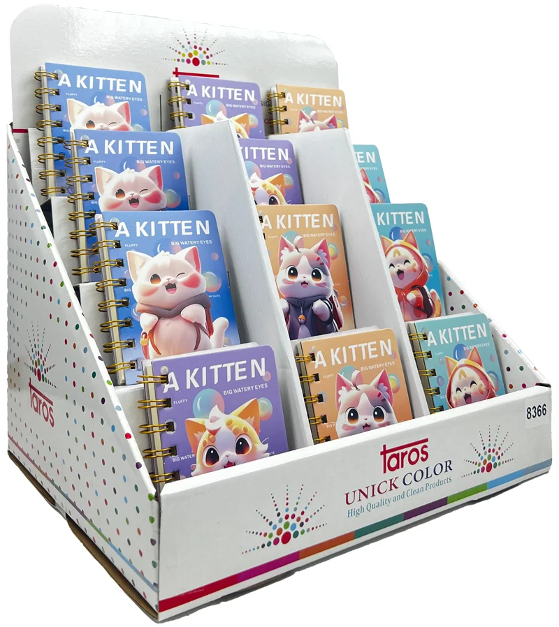 UNICK COLOR NOT DEFTERİ KITTEN A7 SPRALLİ 8366