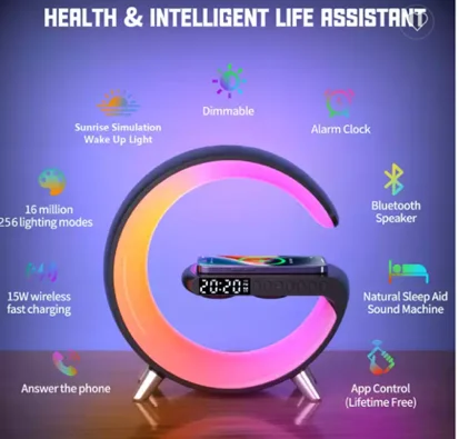 TAROS SMART LIGHT SOUND &amp; LIFE ASSISTANT BEYAZ 7068