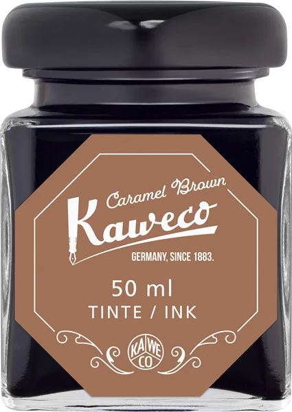 KAWECO MÜREKKEP ŞİŞE 50 ML KARAMEL KAHVE 10002190