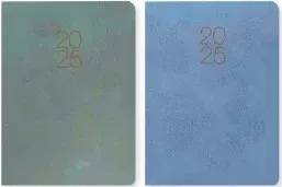 LİZ AJANDA GÜNLÜK 10x14 ESNEK VELUTTO DERİ IVORY AJVEL1014