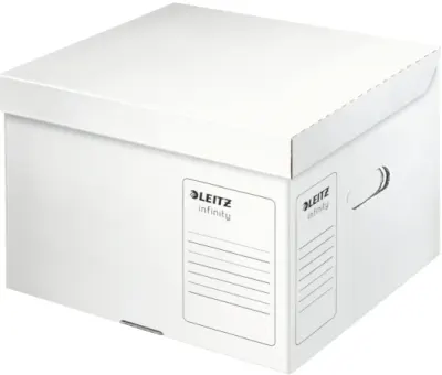 LEITZ ARŞİV KUTUSU INFINITY ORTA BOY L-6103 BEYAZ