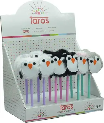 UNICK COLOR YUMURTLAYAN KALEM PENGUEN TEPELİ 7931