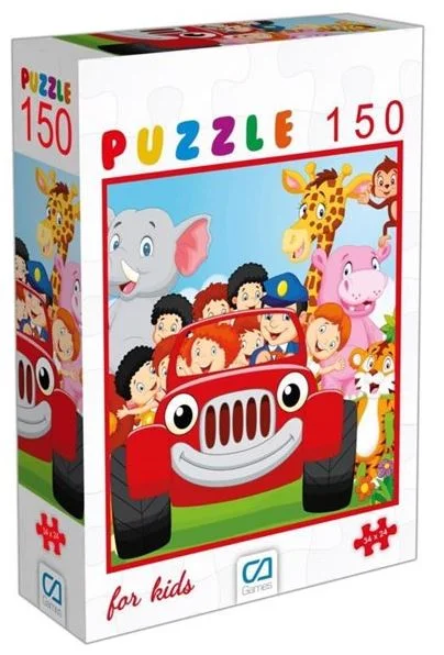 CA GAMES PUZZLE 150 PARÇA HAYVANLAR 6103
