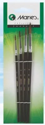MARIES SULU BOYA FIRÇASI MARTOL 145 SERİSİ SETİ NO:2-4-6-8 BLS.