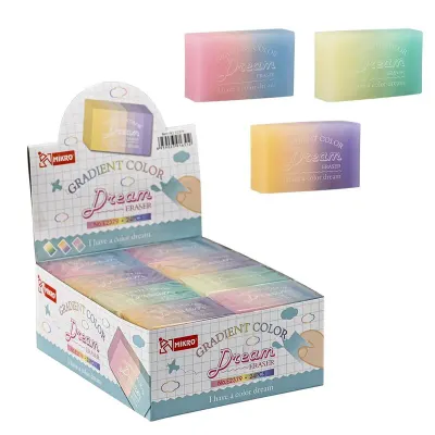 MİKRO SİLGİ E2379 GRADIENT COLOR 24 LÜ KUTU