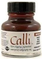 DALER ROWNEY KALİGRAFİ MÜREKKEBİ CALLI INK 29.5 ML BROWN 604301012
