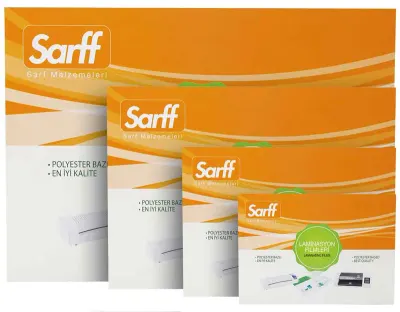 SARFF LAMİNASYON FİLMİ PARLAK 250mic A5 50 Lİ 15309033