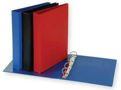 2K KLASÖR D MEKANİZMALI A5 4 HALKA PVC MAVİ 226M