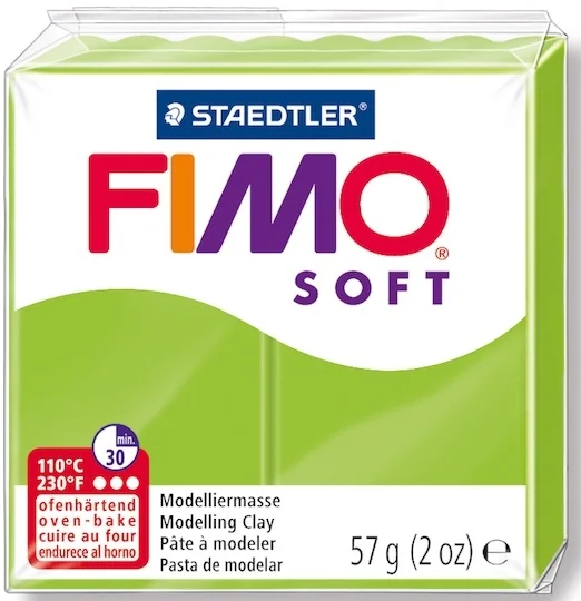 FIMO SOFT MODELLEME KİLİ 57 GR ELMA YEŞİLİ 8020-50 07