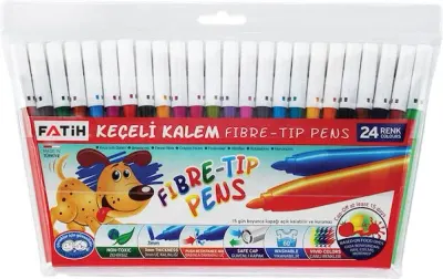 FATİH KEÇELİ KALEM 24 RENK 34050