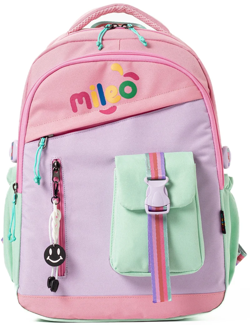 MİLEO BİBO OKUL ÇANTASI - PEMBE 2804