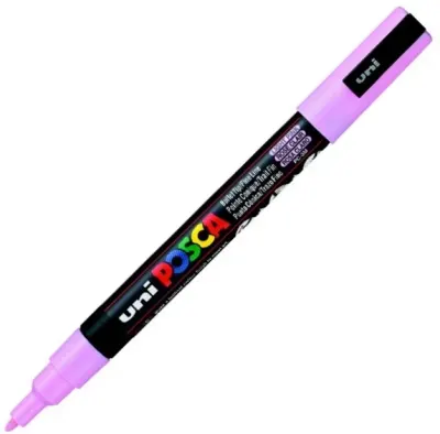 UNİ POSTER MARKÖRÜ POSCA PC-3M 0.9-1.3 AÇIK PEMBE
