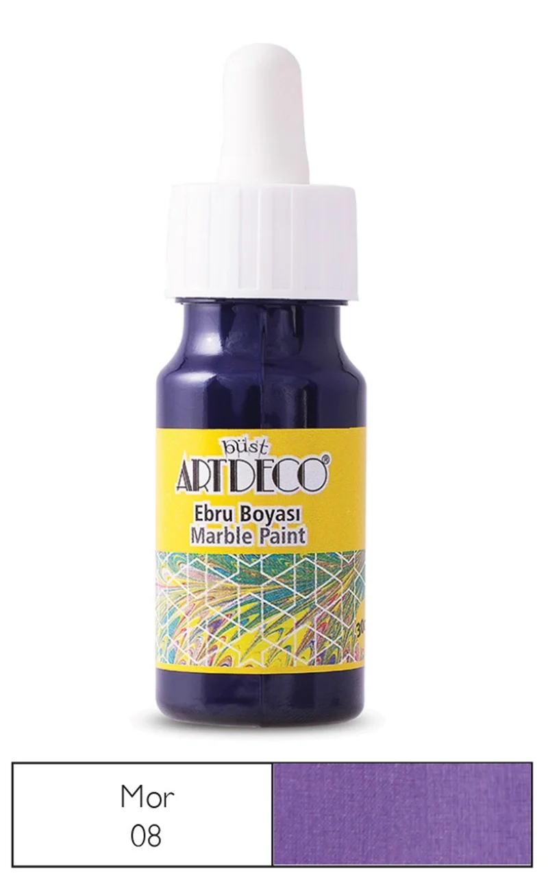 ARTDECO EBRU BOYASI 30 ML (DAMLALIKLI) MOR Y-016B-08