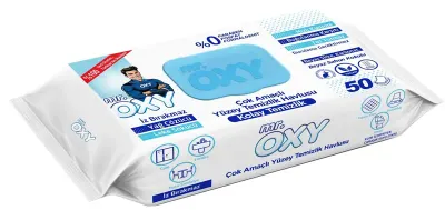 MR.OXY YÜZEY TEMİZLİK HAVLUSU 100 LÜ BEYAZ SABUN KOKULU