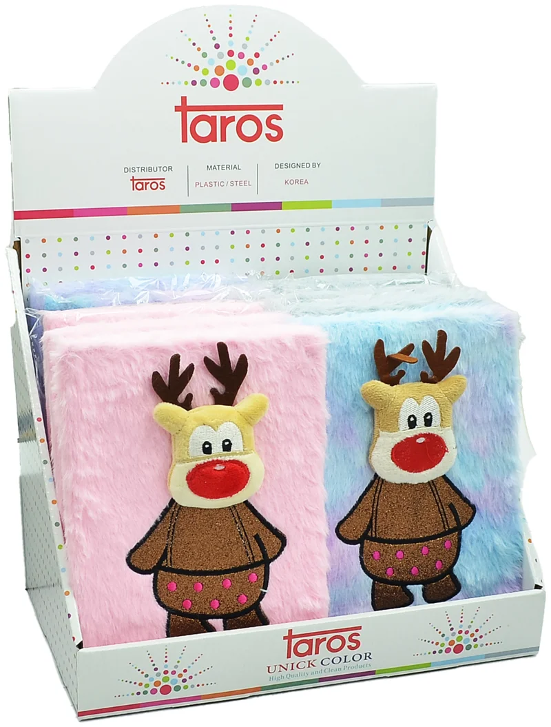 UNICK COLOR HATIRA DEFTERİ GEYİK KAFALI PELUŞ 7111