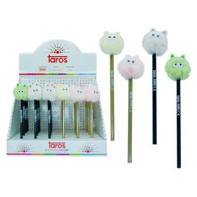 UNICK COLOR KURŞUN KALEM KEDİ PON PON 8530