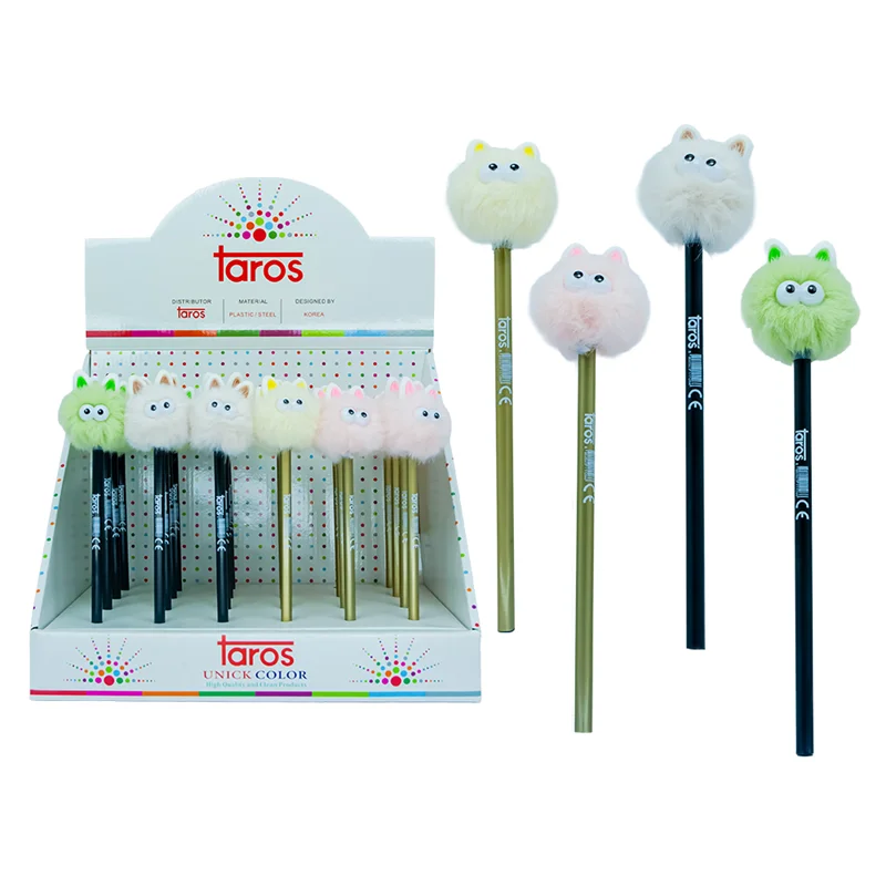 UNICK COLOR KURŞUN KALEM KEDİ PON PON 8530