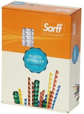 SARFF PLASTİK SPİRAL 25 MM MAVİ 50 Lİ 15312063