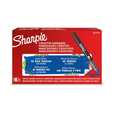 SHARPIE AKRİLİK MARKÖR FIRÇA UÇ MAVİ 2218125