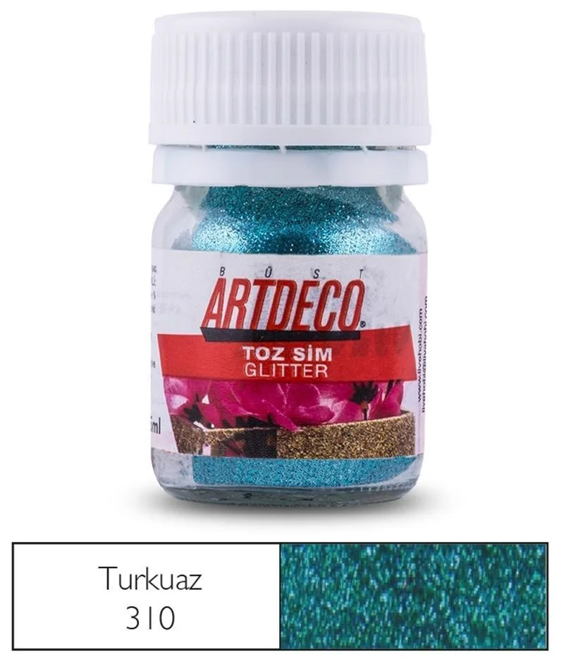 ARTDECO TOZ SİM 25 ML TURKUAZ Y-012A-310