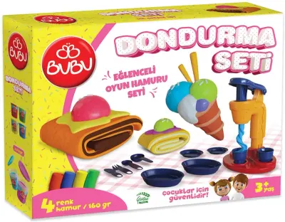 BU-BU OYUN HAMURU SETİ DONDURMA (L) BUBU-OH0009