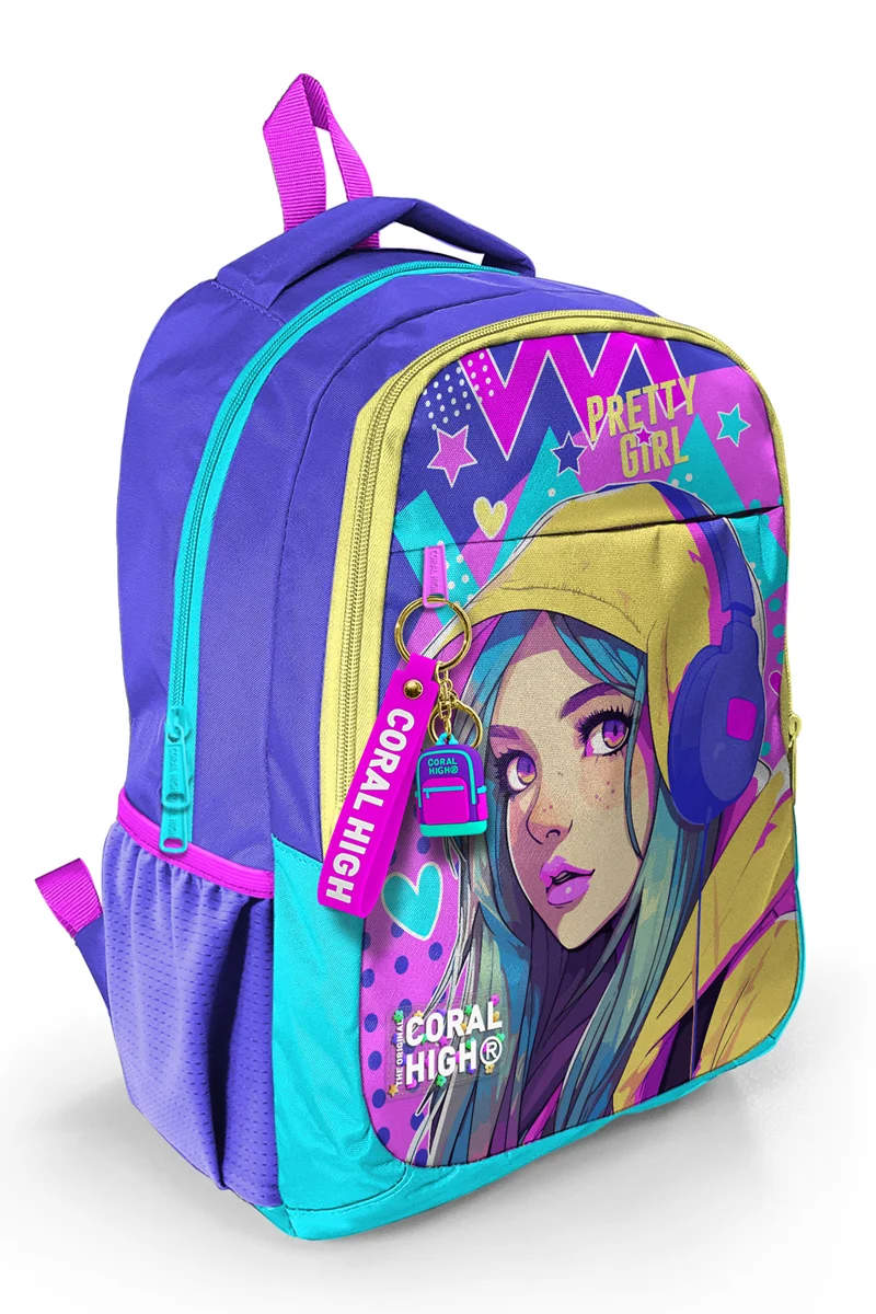 YAYGAN CORAL HIGH SIRT ÇANTA 23661