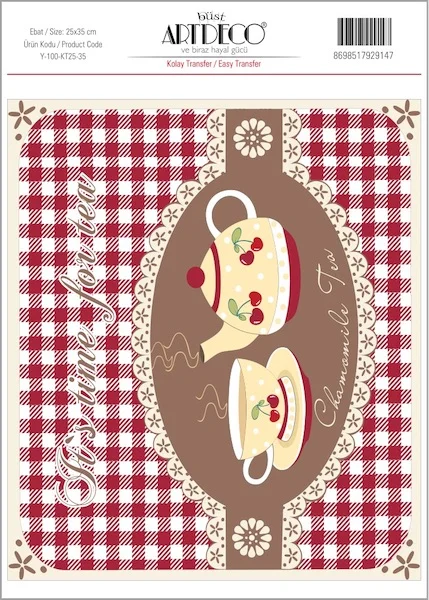 ARTDECO KOLAY TRANSFER 25x35 CM NO:35 Y-100-KT25-35