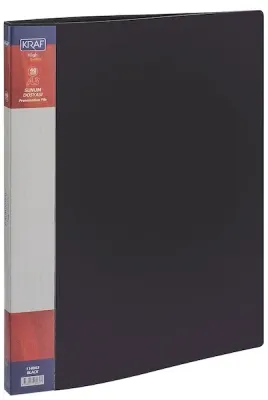 KRAF SUNUM DOSYASI A3 1140A3 40 LI SİYAH