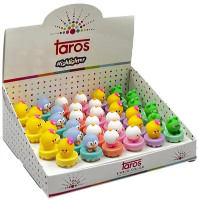 UNICK COLOR FOSFORLU KALEM SMILE ANIMAL 8058